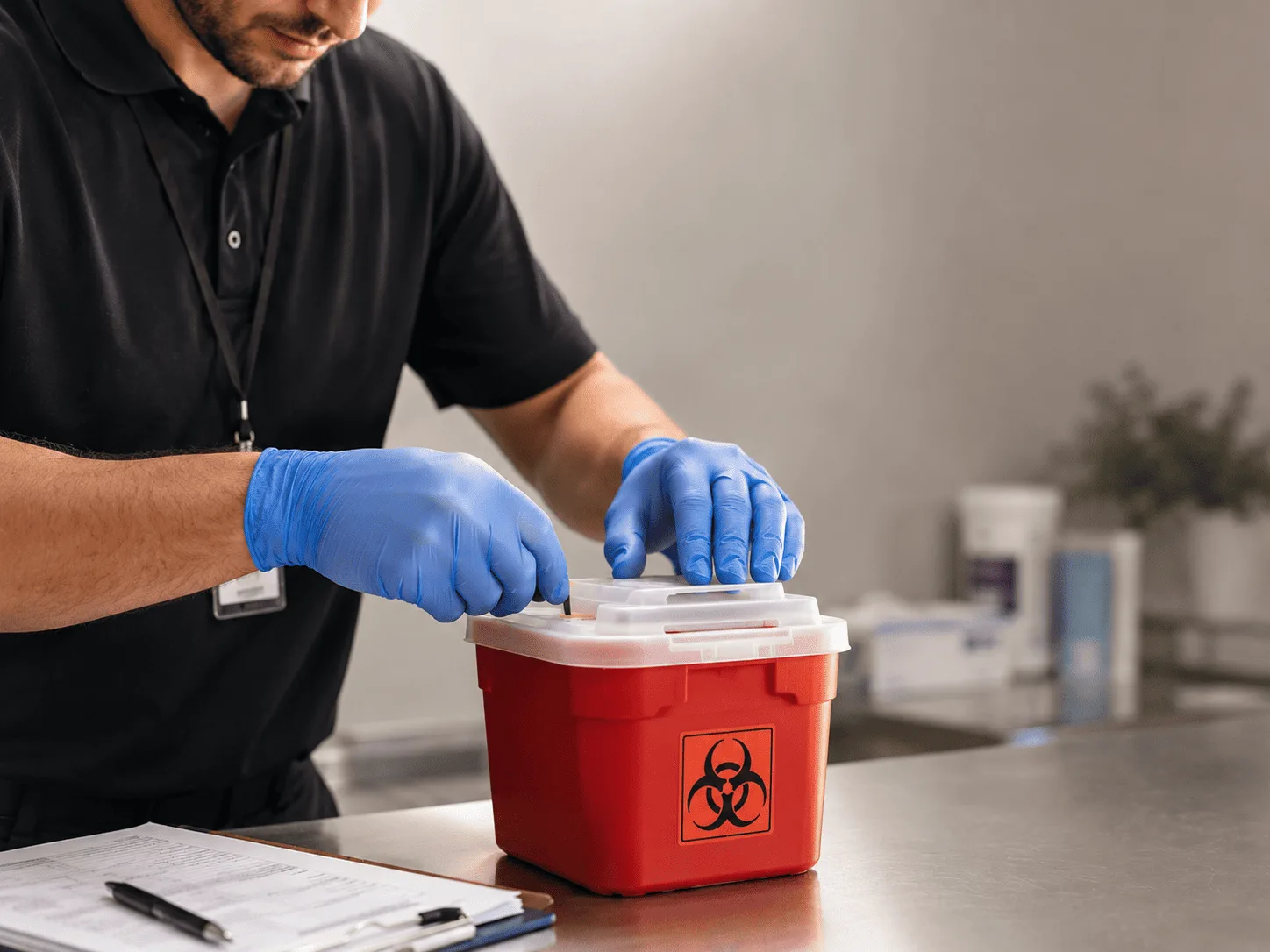 Why choose Sharps Waste Disposal in Blevins, AR